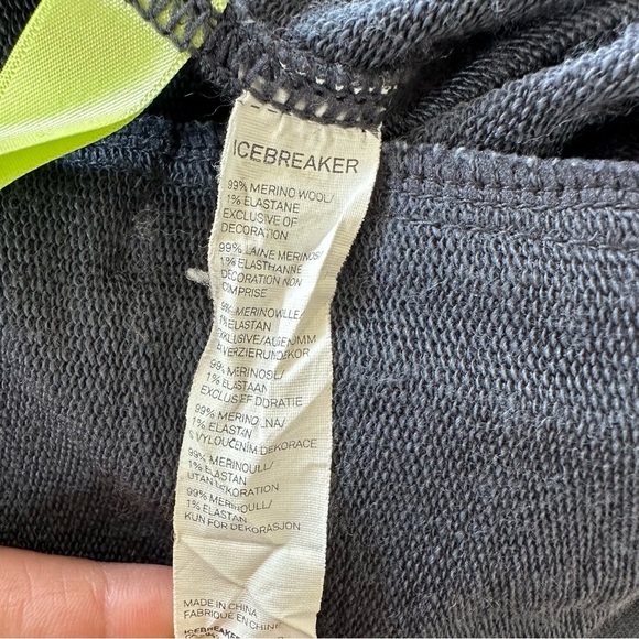 ICEBREAKER WOMEN’S NEW ZEALAND MERINO FULL ASYMMETRICAL ZIP JACKET SIZE SMALL - Picture 10 of 14